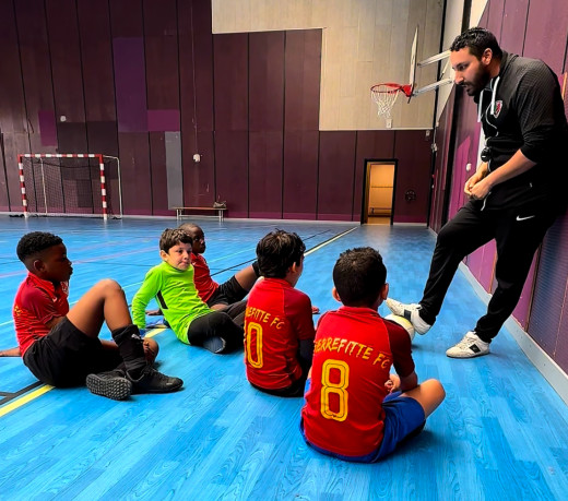 Équipe U9 futsal pfc